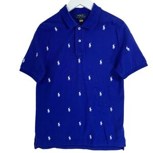 Polo by Ralph Lauren Kids Royal Blue Polo Shirt  Size 14–16 (Large)